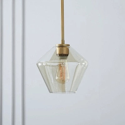 Meriall - Hanging Glass Pendant Light
