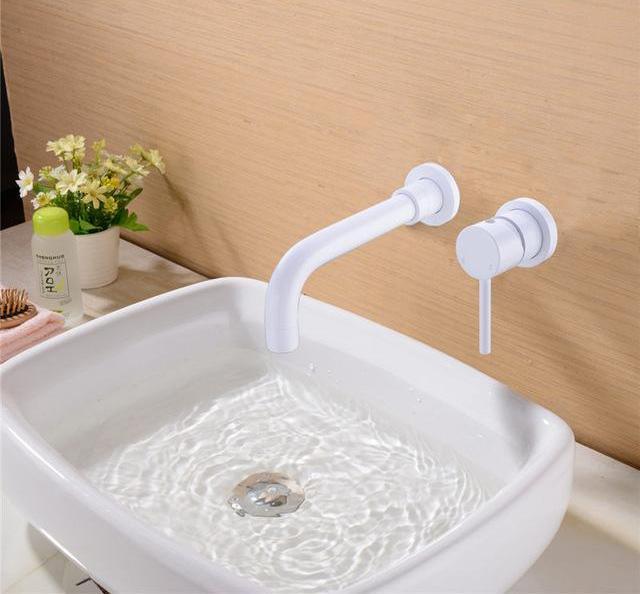 Modern Brass Wall Faucet