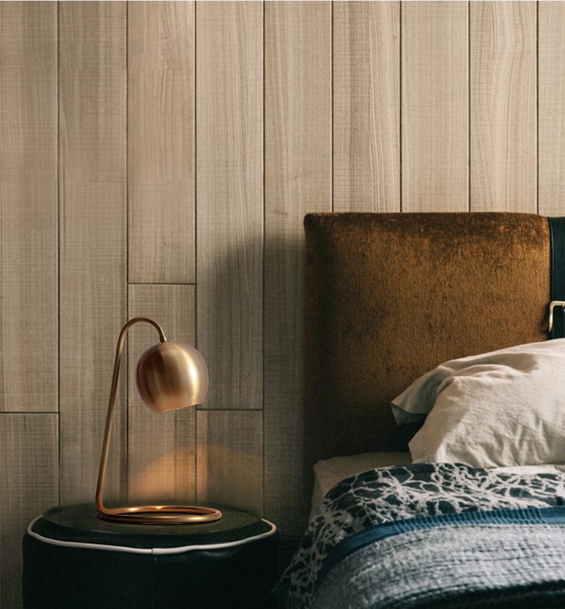 Lark - Copper-Plated Retro Table Lamp
