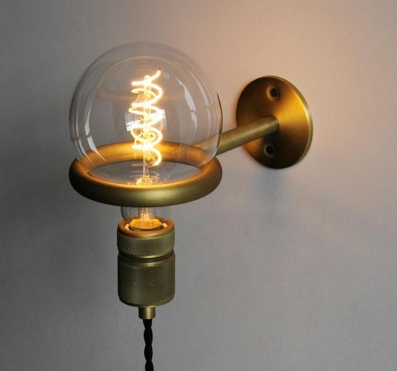 Avita - Modern Nordic Wall-Mounted Bulb Ring Holder