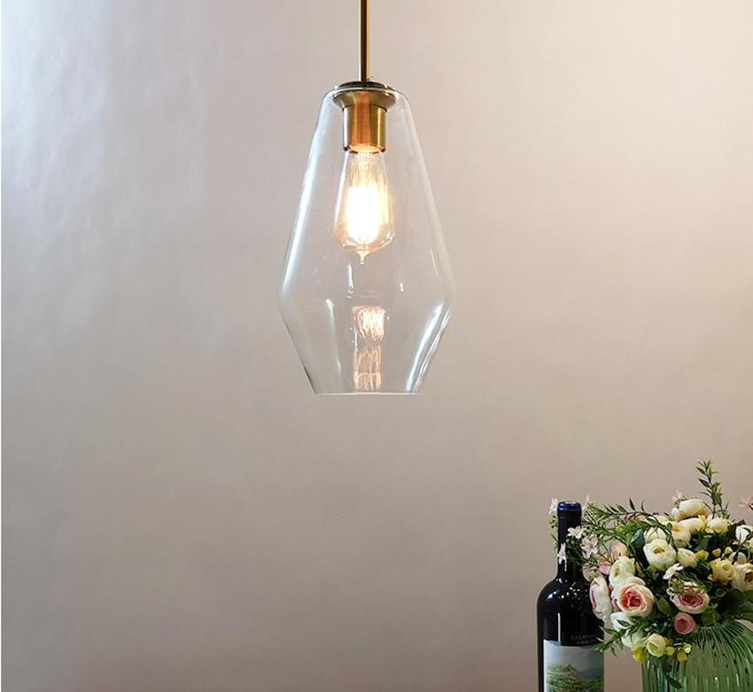 Meriall - Hanging Glass Pendant Light