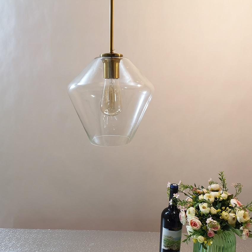 Meriall - Hanging Glass Pendant Light