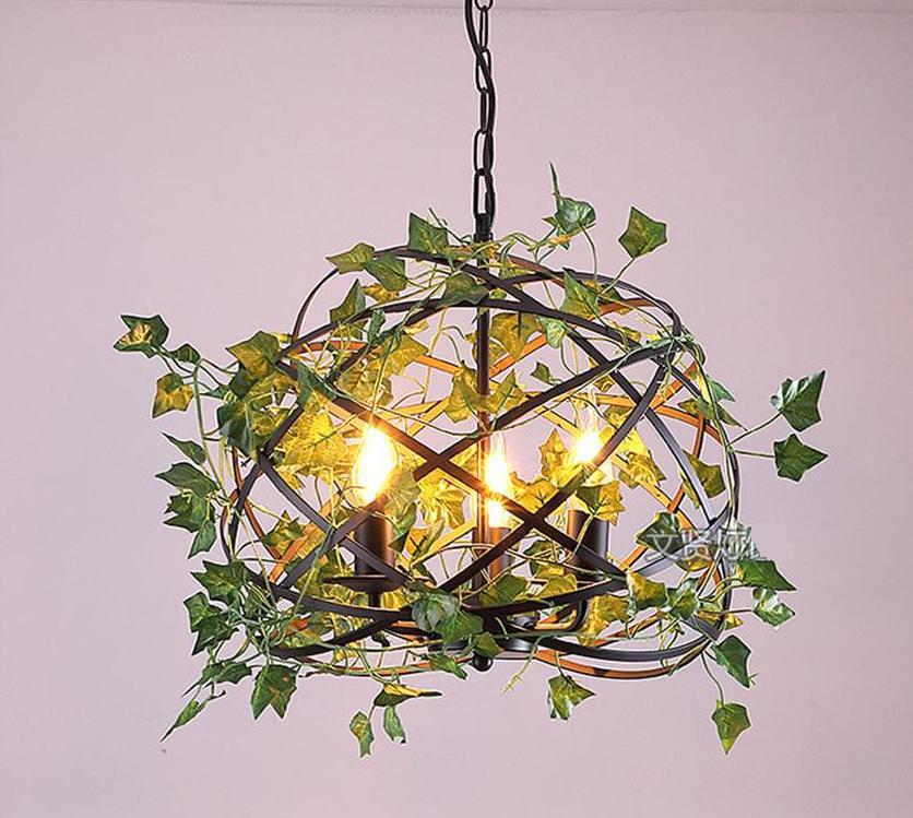 Emory - Vintage Industrial Birdcage Pendant Lamp