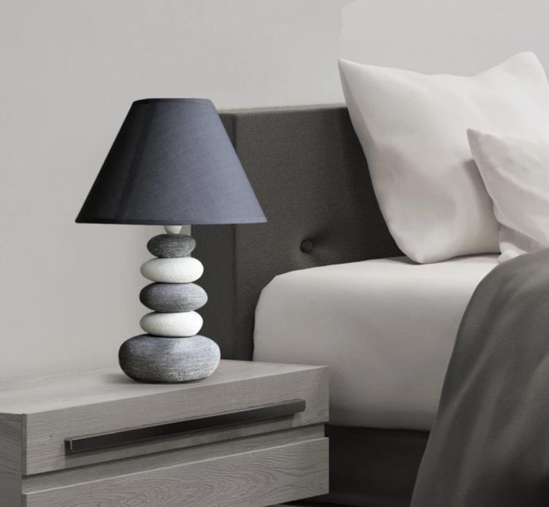 Stonia - Modern Ceramic Stone Lamp