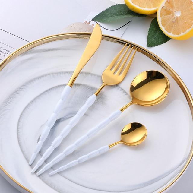 Grecia - Luxury Cutlery Set with Unique Handle