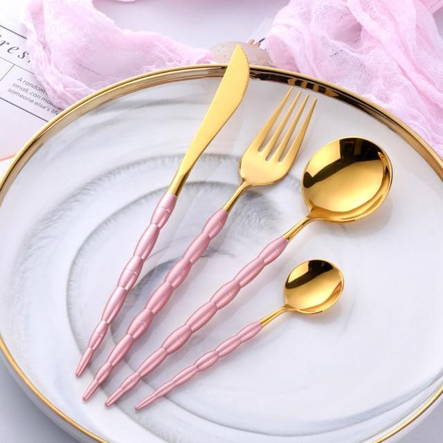 Grecia - Luxury Cutlery Set with Unique Handle