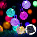 ColorSol - Solar-Powered LED Globe String Lights