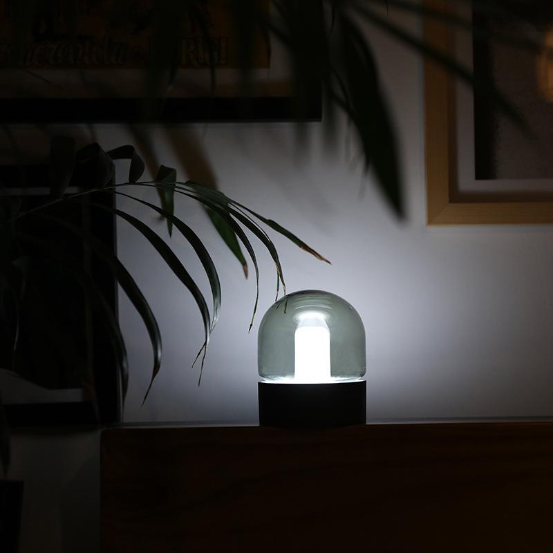 Asher - Glass-Dome Desk Lamp