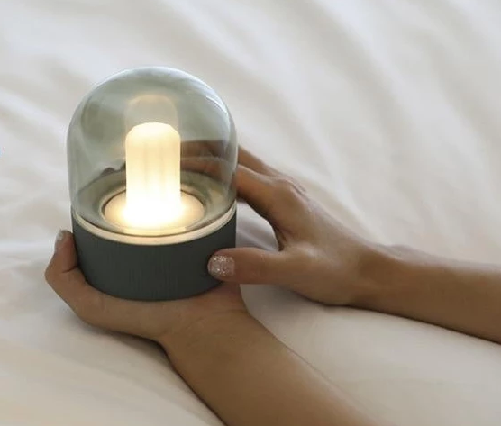 Asher - Glass-Dome Desk Lamp