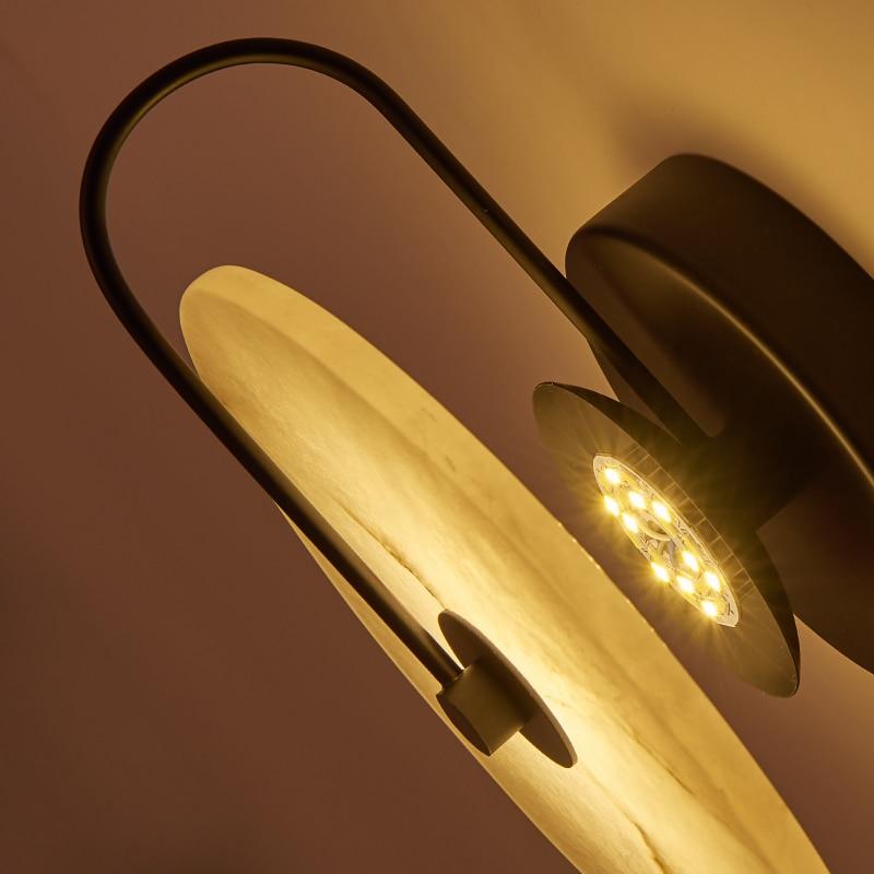Lalula - Marble Round Wall Lamp
