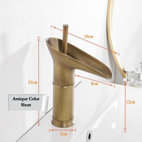 Clifton - Elegant Single-Lever Waterfall Bathroom Faucet