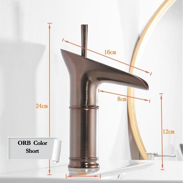 Clifton - Elegant Single-Lever Waterfall Bathroom Faucet