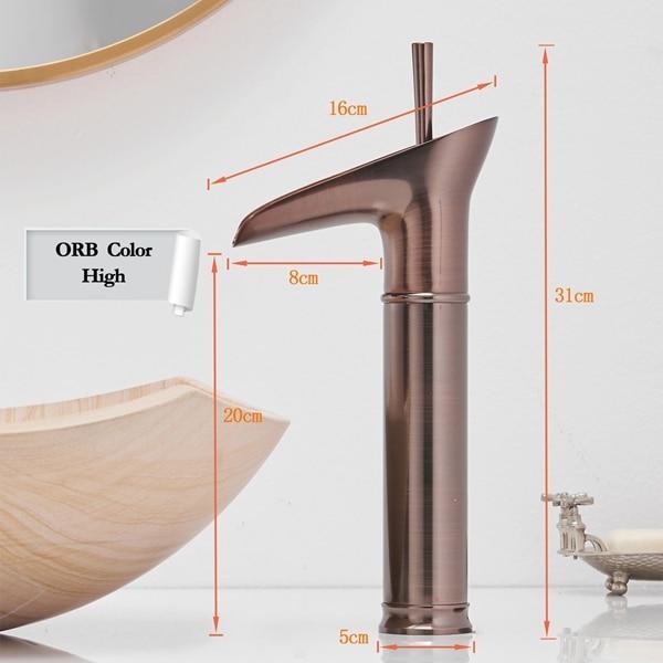 Clifton - Elegant Single-Lever Waterfall Bathroom Faucet