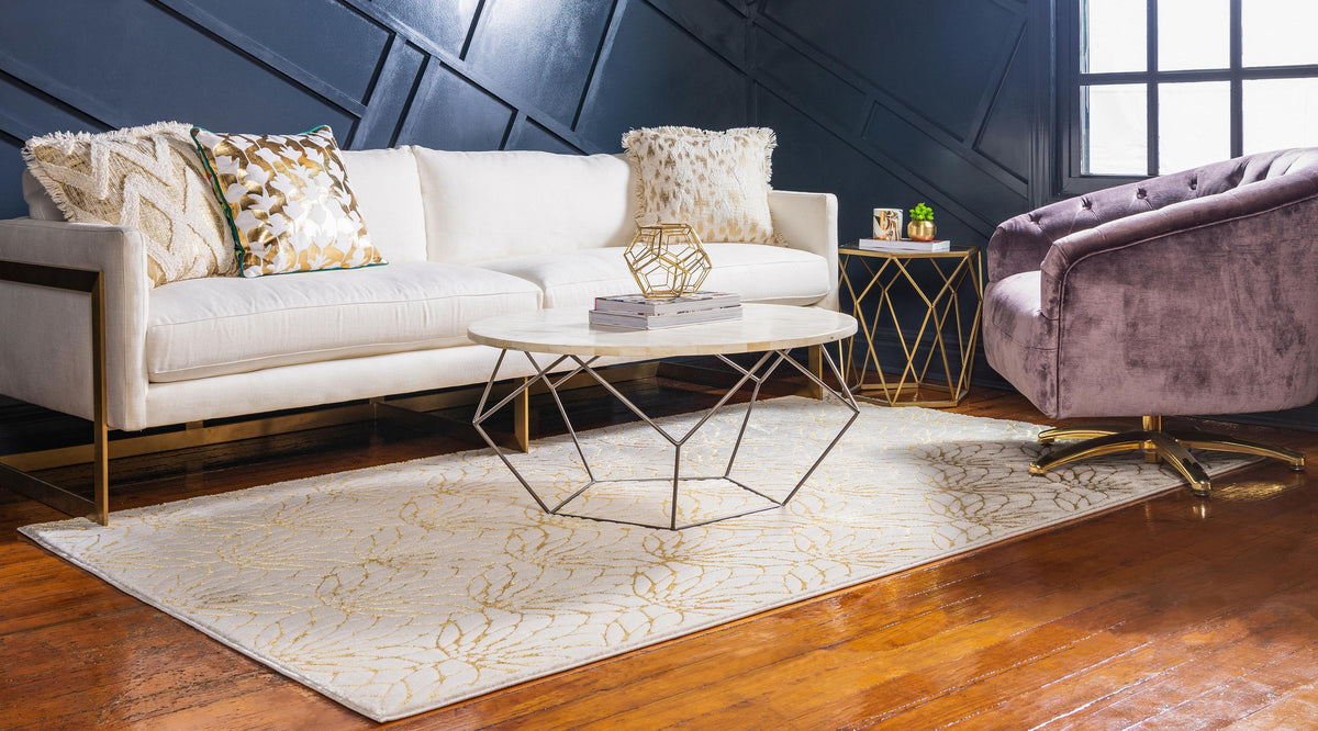 Ellison - Lotus Blossom Pattern Luxury Rug